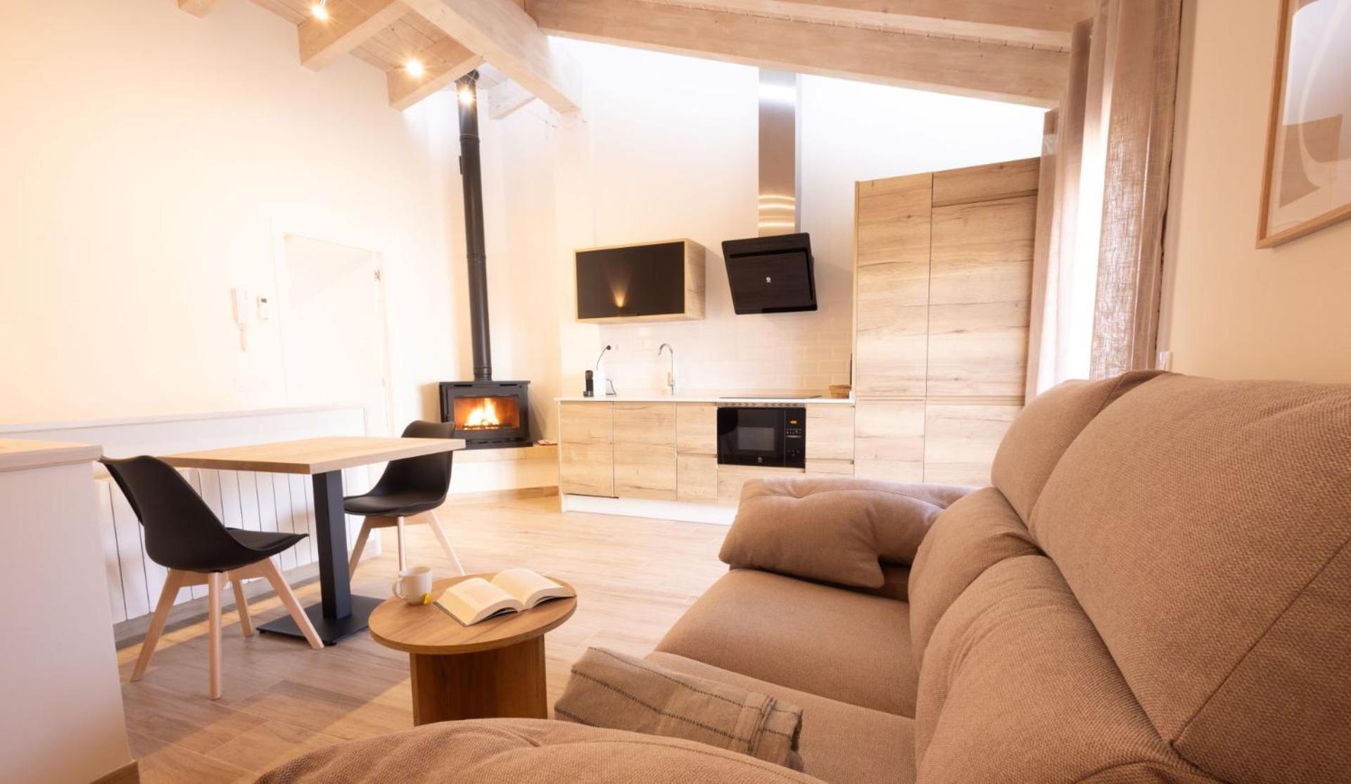 El Sueno Del Buho 6. Atico Con Chimena Apartamento Beceite Exterior foto