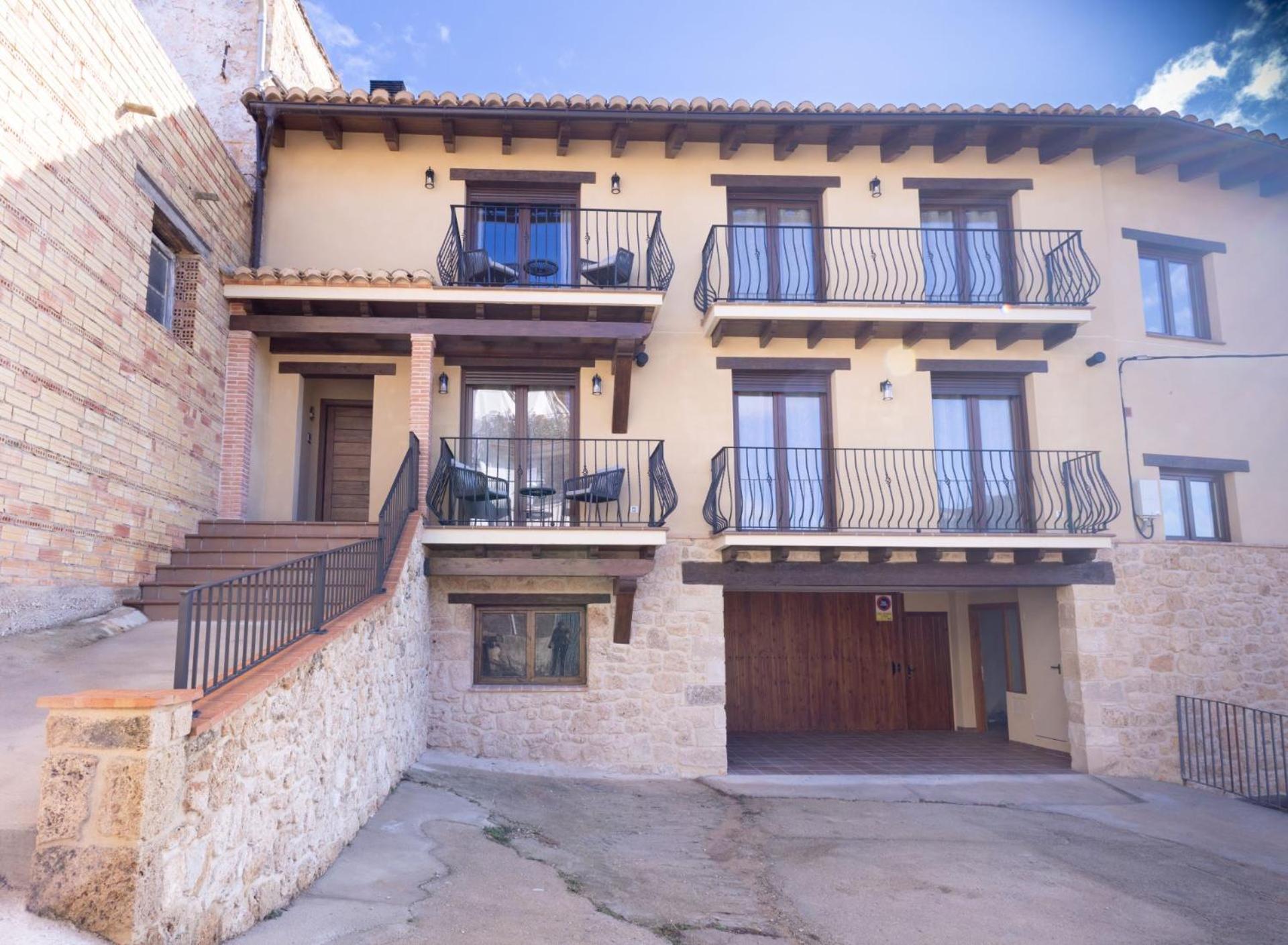 El Sueno Del Buho 6. Atico Con Chimena Apartamento Beceite Exterior foto